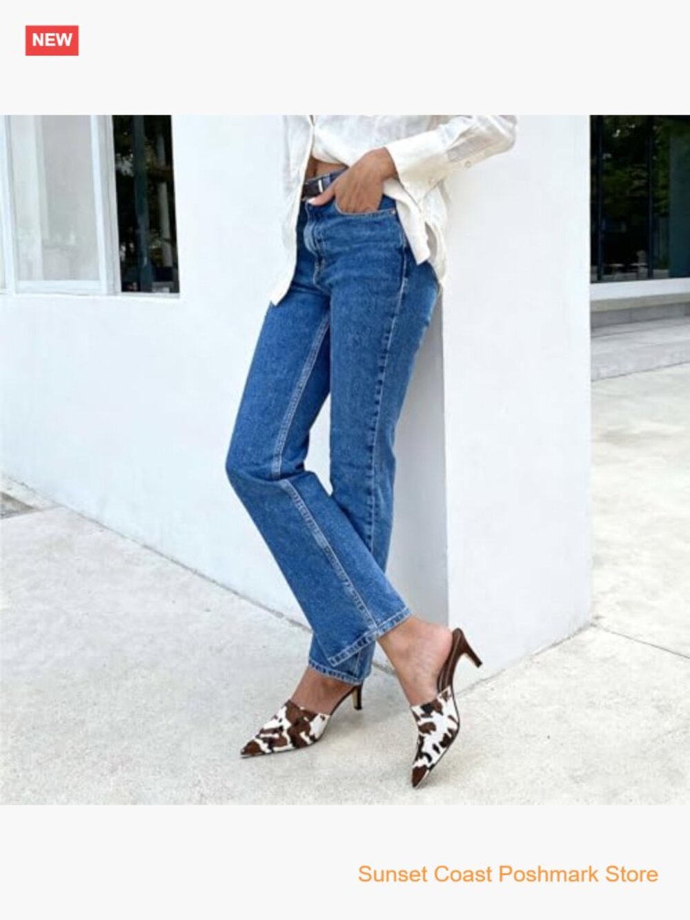 Kitten Heel Mules Slip On Pointed Toe Closed Toe Wedding Dress Pumps - Picture 2 of 6